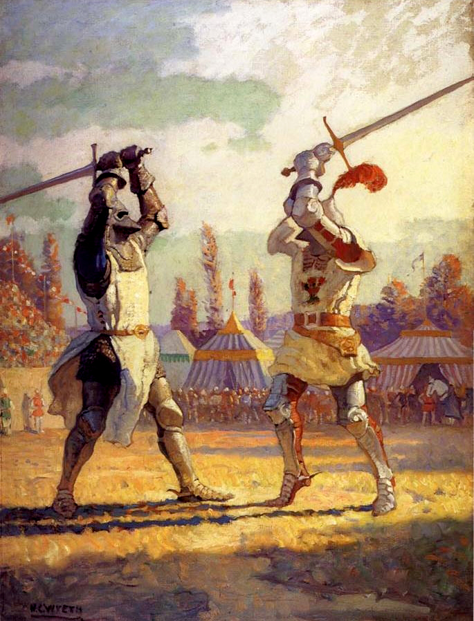 Sir Nigel difende l'onore dell'Inghilterra -I tornei medievali