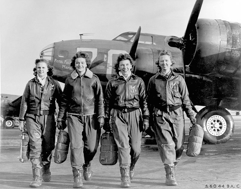 donne dell'aeronautica militare - pilote della WASP