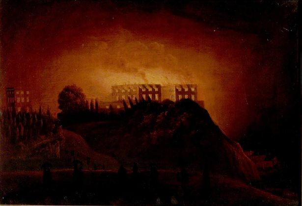 incendio del castello di Nottingham
