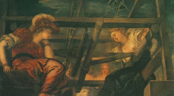 Pallade e Aracne - Tintoretto