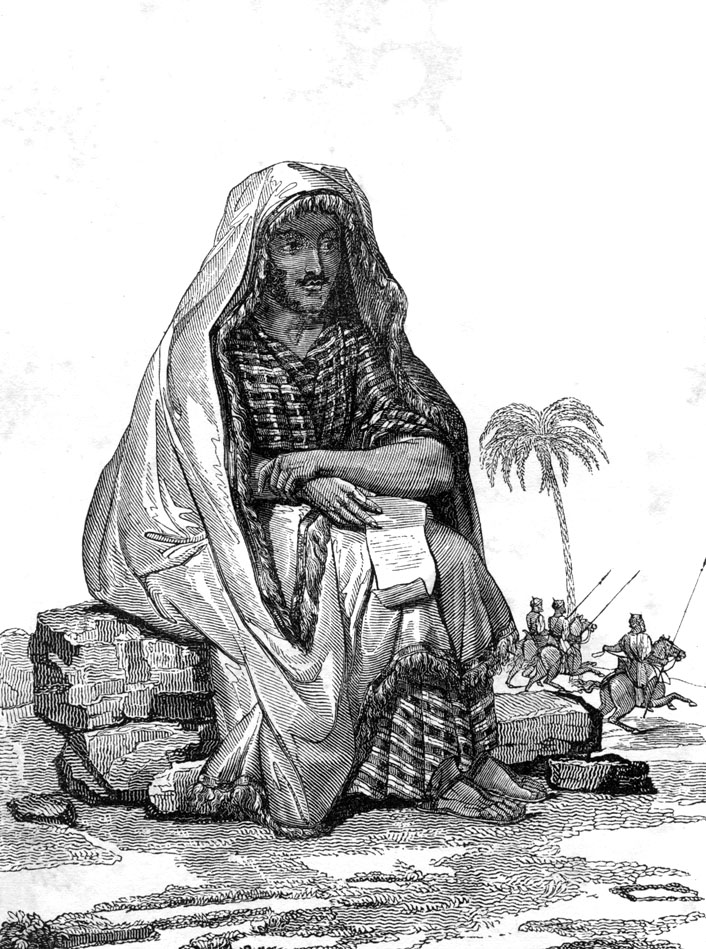 René Auguste Caille vestito da Arabo - timbuctù