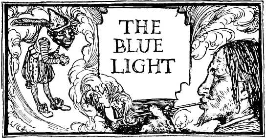 Versioni della fiaba di Aladdin - La luce azzurra fiaba dei fratelli Grimm