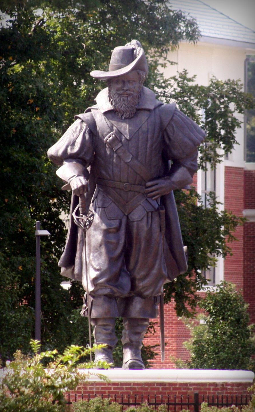 Statua di Christoper Newport