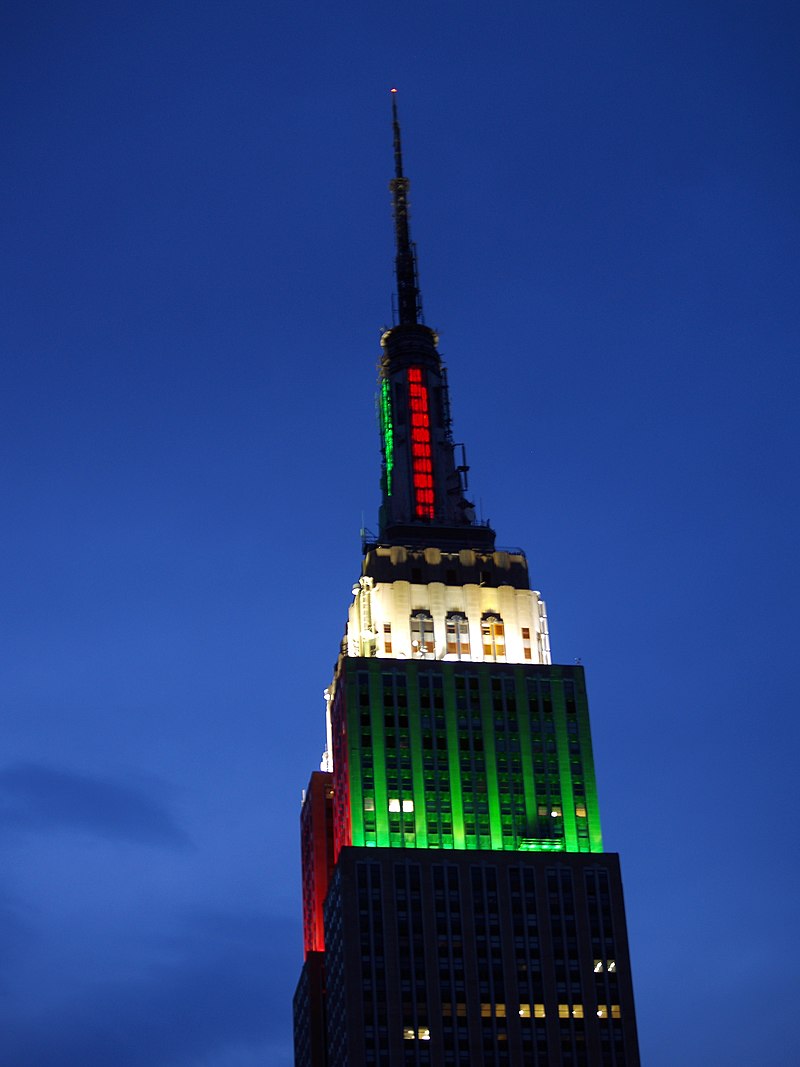 New York Natale Hawkeye - Empire state building