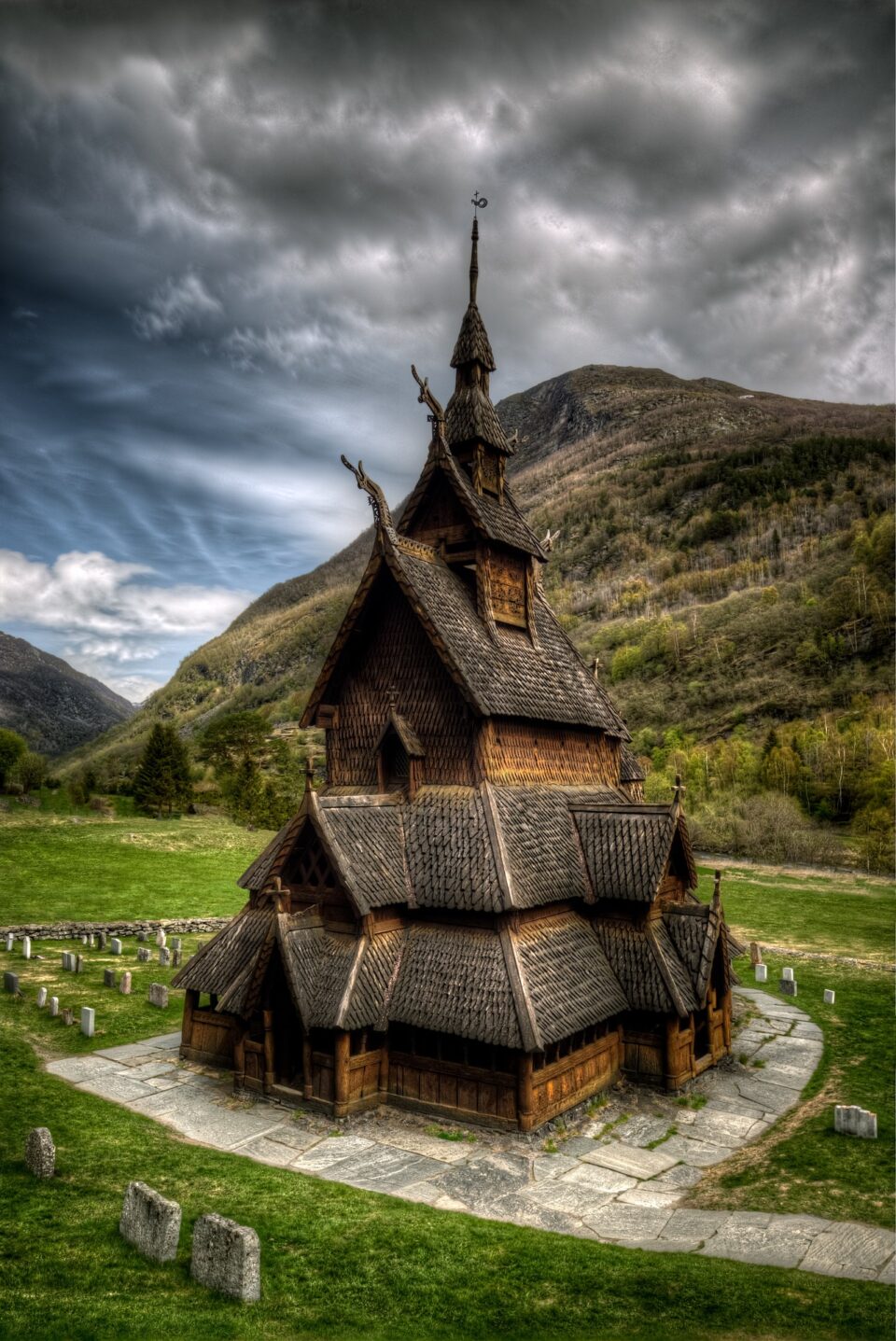 Borgund Stave Church Norvegia