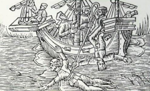 punizioni famose applicate dai pirati - giro di chiglia